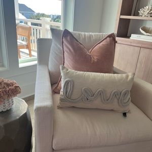 Love Accent Lumbar Pillow